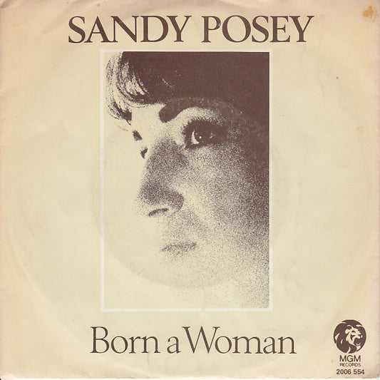 Sandy Posey - Born A Woman 32460 Vinyl Singles Goede Staat