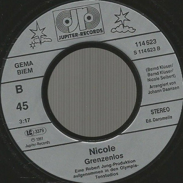 Nicole - Ein Leises Lied 17363 Vinyl Singles VINYLSINGLES.NL