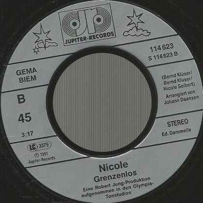 Nicole - Ein Leises Lied 17363 Vinyl Singles VINYLSINGLES.NL