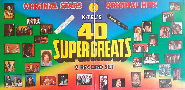 Various - K-Tel's 40 Super Greats (LP) 41637 48796 49418 Vinyl LP VINYLSINGLES.NL