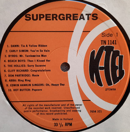 Various - K-Tel's 40 Super Greats (LP) 41637 48796 49418 Vinyl LP VINYLSINGLES.NL