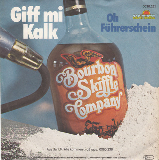 Bourbon Skiffle Company - Giff mi kalk 06120 Vinyl Singles Goede Staat