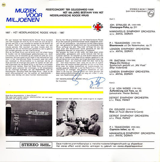 Various - Muziek Voor Miljoenen (LP) Vinyl LP Vinyl Zeer Goed / Hoesje Goed "VINYLSINGLES.NL"