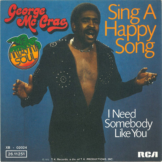 George McCrae - Sing A Happy Song 31297 12028 03885 07395 Vinyl Singles VINYLSINGLES.NL