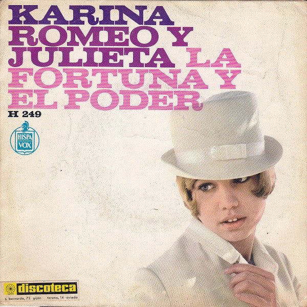 Karina - Romeo Y Julieta Vinyl Singles VINYLSINGLES.NL