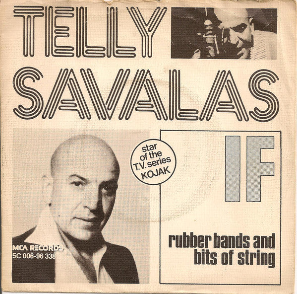 Telly Savalas - If 12658 28913 18137 Vinyl Singles Goede Staat