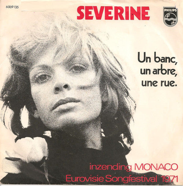 Severine - Un Banc, Un Arbre, Une Rue 39600 Vinyl Singles Goede Staat