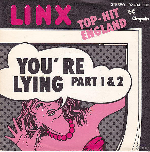 Linx - You're Lying (Part 1 & 2) Vinyl Singles VINYLSINGLES.NL