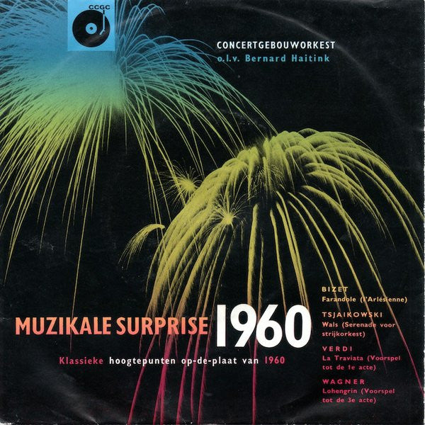 Concertgebouworkest ‎- Muzikale Surprise 1960 30703 Vinyl Singles Goede Staat