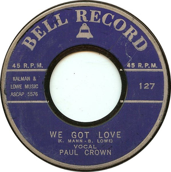 Paul Crown The Foster Singers - We Got Love 13729 Vinyl Singles VINYLSINGLES.NL