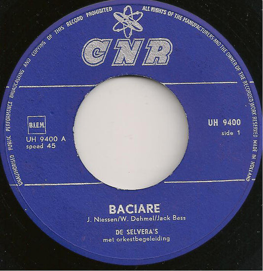 Selvera's - Baciare 27208 Vinyl Singles Goede Staat