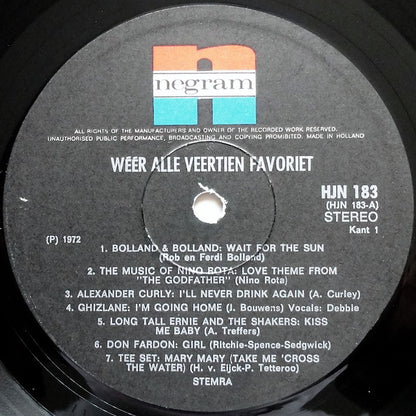 Various - Wéér Alle Veertien Favoriet (LP) 48800 Vinyl LP Goede Staat