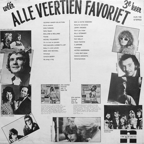 Various - Wéér Alle Veertien Favoriet! (3e Keer) (LP) 48715 Vinyl LP Goede Staat