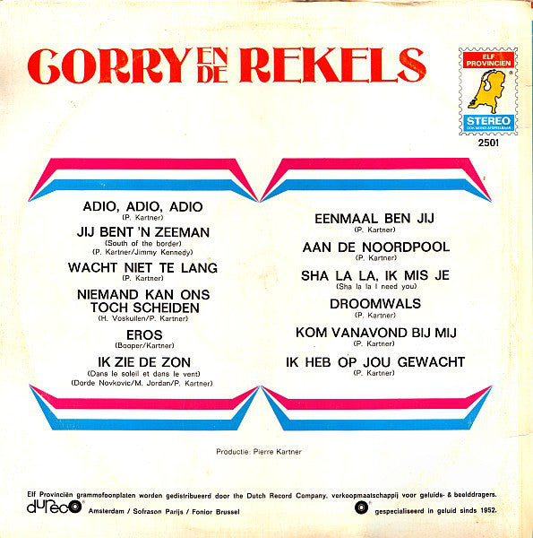 Corry En De Rekels - Corry En De Rekels 2 (LP) 50874 50836 50213 47083 Vinyl LP Goede Staat