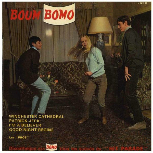 Les "Pros" - Boum Bomo Disque N°8 (EP) 24247 Vinyl Singles EP Goede Staat