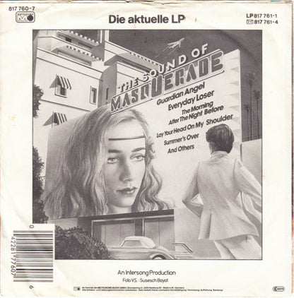 Masquerade - Everyday Loser Vinyl Singles Vinyl Very Good (VG) <br> Hoes Good Plus (G+)