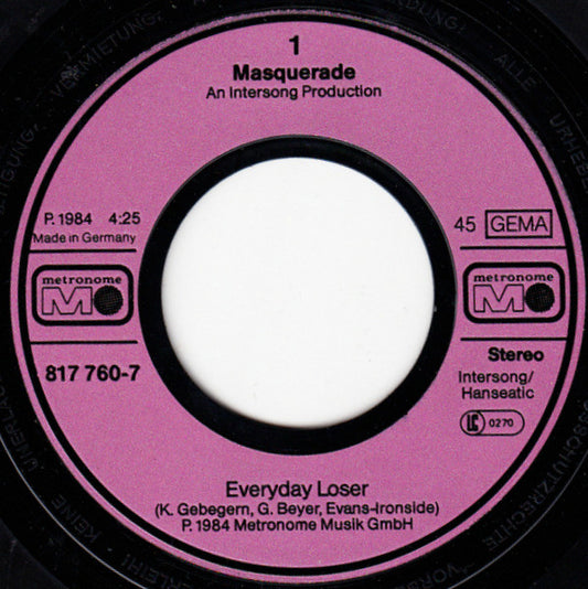 Masquerade - Everyday Loser
