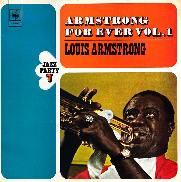 Louis Armstrong - Armstrong For Ever, Vol. * (LP) Vinyl LP Vinyl Very Good (VG) <br> Hoes Good Plus (G+)