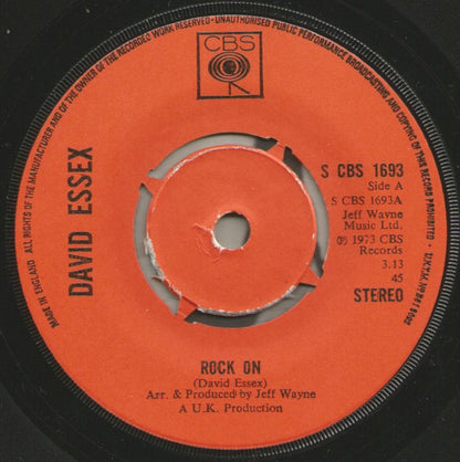 David Essex - Rock On Vinyl Singles VINYLSINGLES.NL