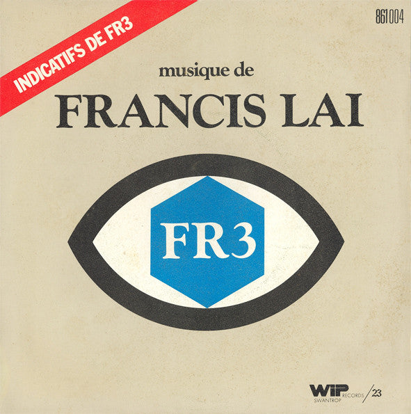 Francis Lai - Indicatifs De FR3 15208 Vinyl Singles Goede Staat