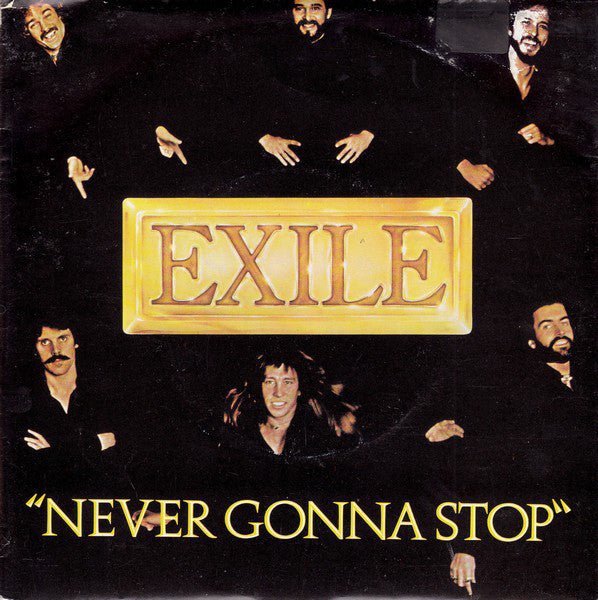 Exile - Never Gonna Stop 07595 Vinyl Singles Goede Staat