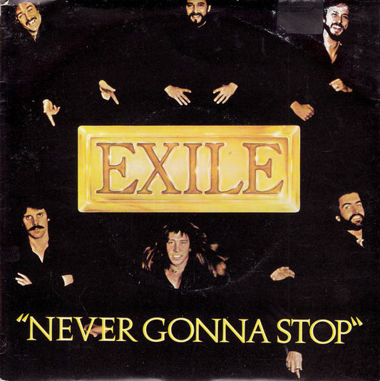 Exile - Never Gonna Stop 07595 Vinyl Singles Goede Staat