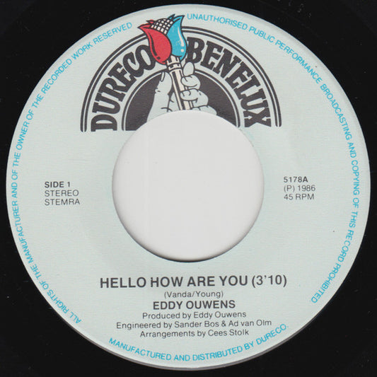 Eddy Ouwens - Hello How Are You 12539