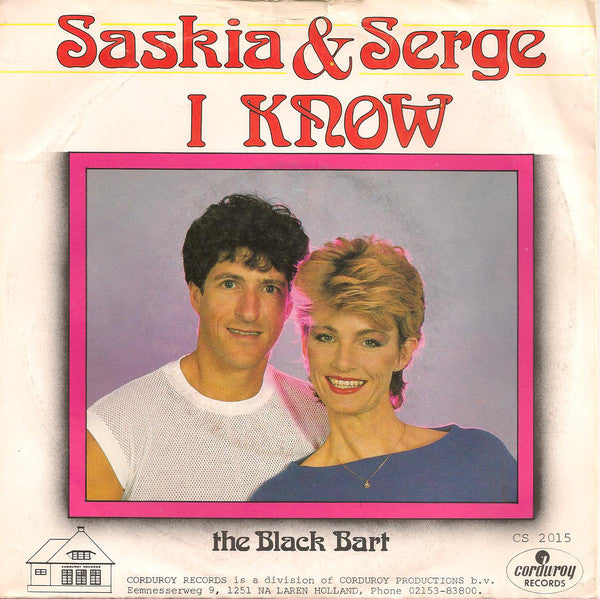 Saskia & Serge - I Know 16680 24344 16369 Vinyl Singles VINYLSINGLES.NL