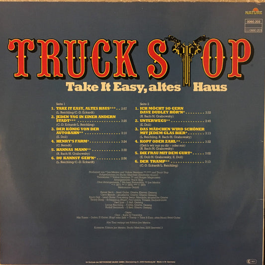Truck Stop - Take It Easy, Altes Haus (LP) Vinyl LP Media VG+ \ Sleeve G+