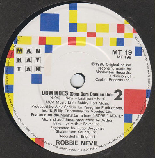 Robbie Nevil - Dominoes (UK)