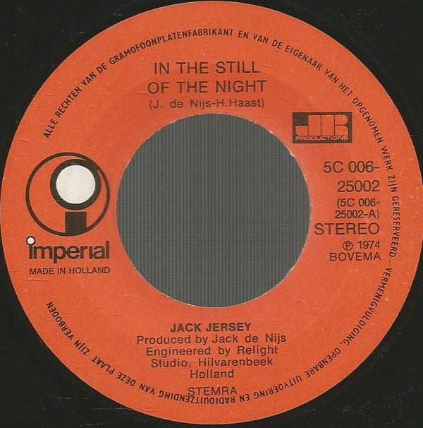 Jack Jersey - In The Still Of The Nigh 29085 29799 Vinyl Singles VINYLSINGLES.NL