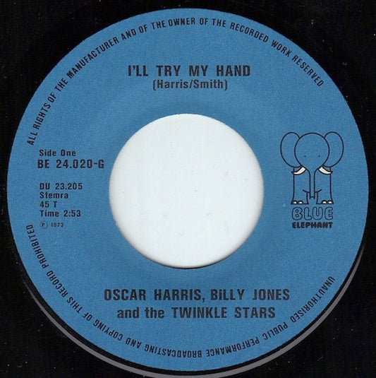 Oscar Harris, Billy Jones & The Twinkle Stars - I'll Try My Hand