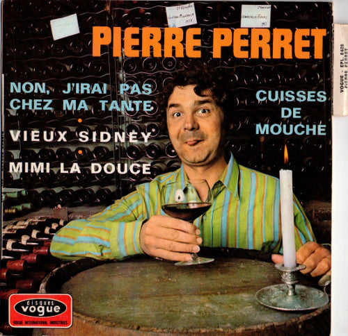 Pierre Perret - Non, J'irai Pas Chez Ma Tante (EP) 23934 30729 Vinyl Singles EP Goede Staat