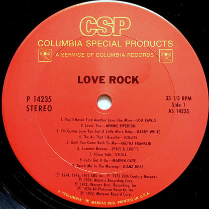 Various - Love Rock (LP) 49104 Vinyl LP VINYLSINGLES.NL