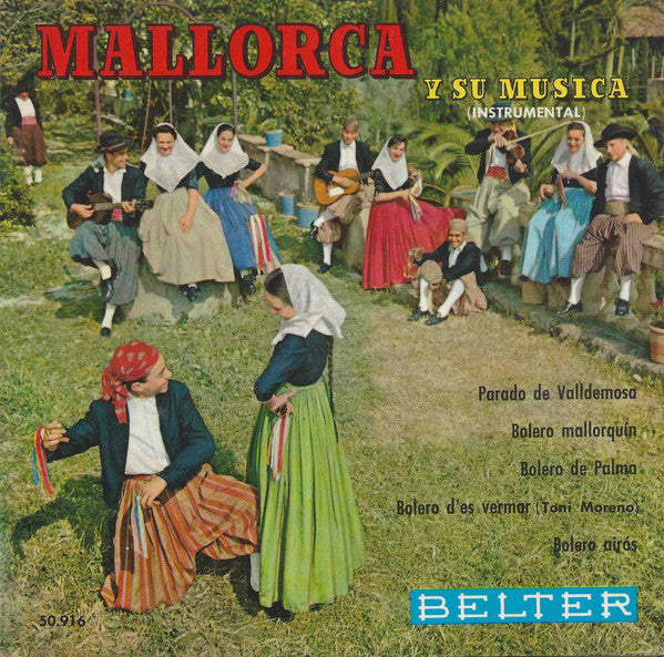 Parado de Valldemossa - Mallorca Y Su Musica (Instrumental) (EP) 32408 Vinyl Singles EP Goede Staat