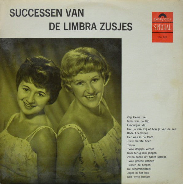 Limbra Zusjes - Successen Van De Limbra Zusjes (LP) 46625 Vinyl LP Goede Staat