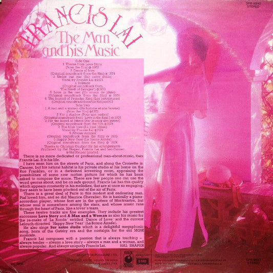 Francis Lai - The Man And His Music (LP)