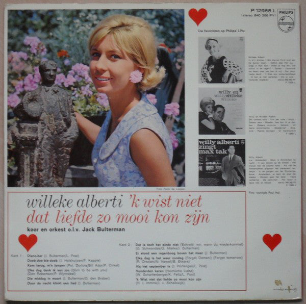 Willeke Alberti - 'k Wist Niet Dat Liefde Zo Mooi Kon Zijn (LP) Vinyl LP Vinyl Very Good (VG) <br> Hoes Good Plus (G+)