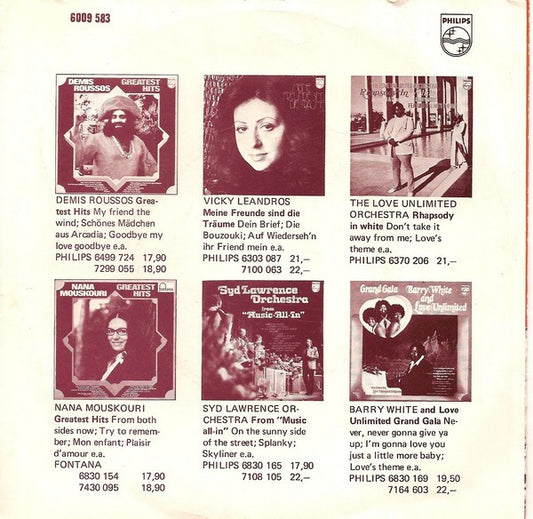Nana Mouskouri - Traume Sind Sterne 15976 Vinyl Singles Vinyl Zeer Goed / Hoesje Goed "VINYLSINGLES.NL"