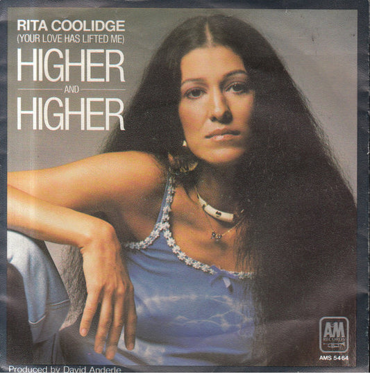 Rita Coolidge - (Your Love Has Lifted Me) Higher And Higher 25123 Vinyl Singles Goede Staat