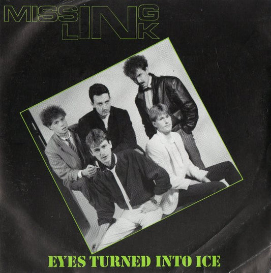 Missing Link - Eyes Turned Into Ice Vinyl Singles Vinyl Very Good (VG) <br> Hoes Good Plus (G+)