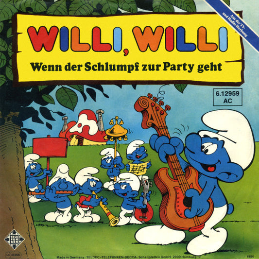 Schlumpfe - Willi Willi 17354 Vinyl Singles Goede Staat