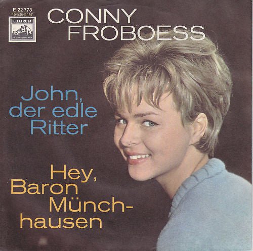 Conny Froboess - Hey, Baron Münchhausen 27401 Vinyl Singles Goede Staat