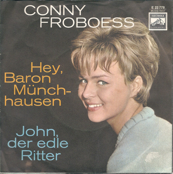 Conny Froboess - Hey, Baron Münchhausen 27401 Vinyl Singles Goede Staat