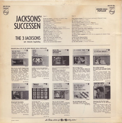 3 Jacksons - Jacksons' Successen (LP) 43701 Vinyl LP Goede Staat