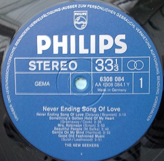 New Seekers - Never Ending Song Of Love (LP)