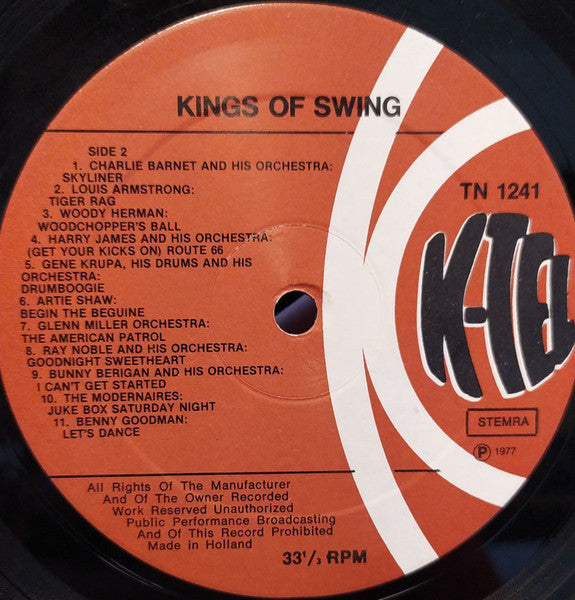 Various - Kings Of Swing (LP) 48224 41213 Vinyl LP VINYLSINGLES.NL