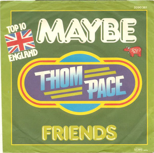 Thom Pace - Maybe 12118 Vinyl Singles Goede Staat