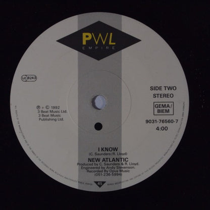 New Atlantic - I Know (Love Decade Remix) 12499 Vinyl Singles VINYLSINGLES.NL