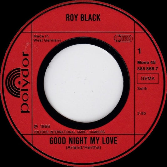 Roy Black - Good Night My Love
